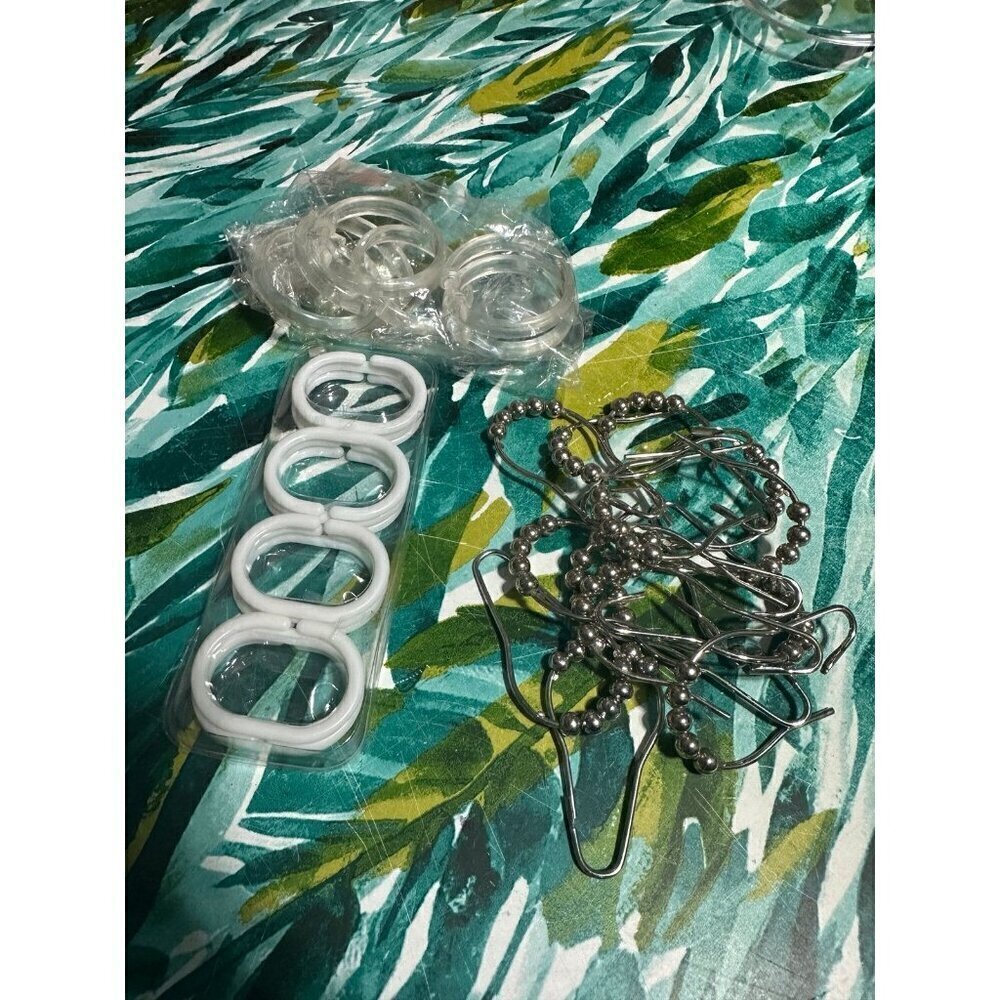 3 Sets of Shower Curtain Hangers